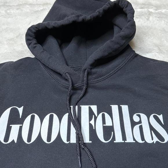Goodfellas Movie Graphic Pullover Hoodie Black Men’s Small - Picture 9 of 9